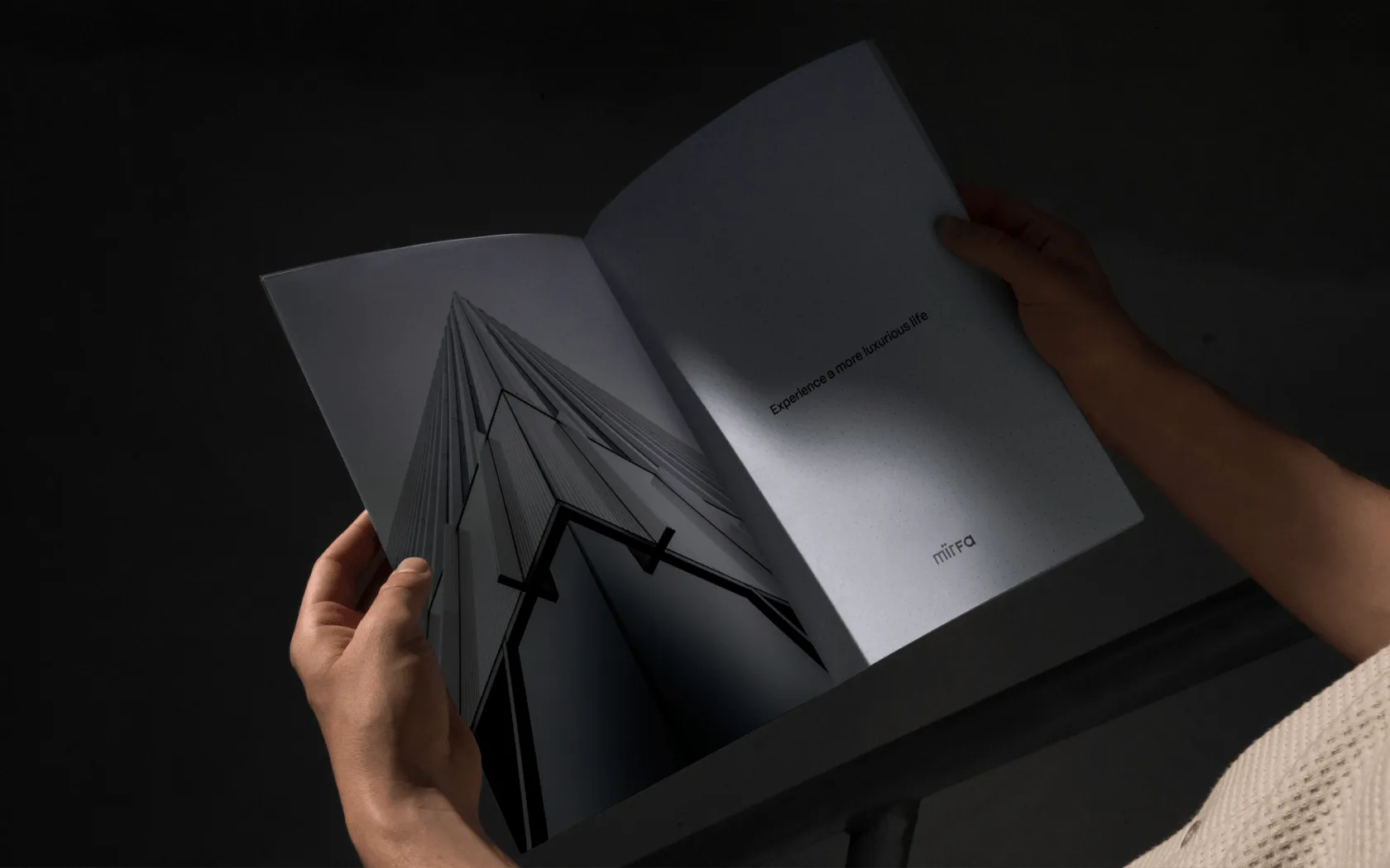 Investor deck brochure spread preview